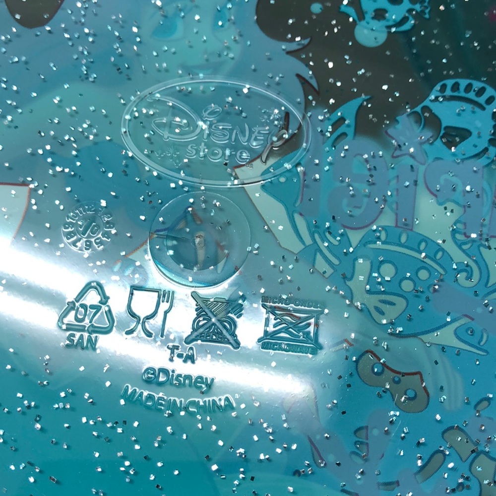 Disney Ariel clear dinner plates set of 2 - Picture 6 of 6